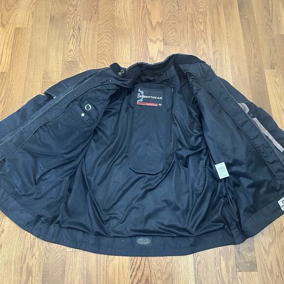 FIRSTGEAR Kilimanjaro Mens Motorcycle Jacket Size XXL Gray / Black - Picture 12 of 14